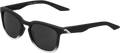 100% Hudson Sunglasses - Black - Black Mirror 61028-265-01