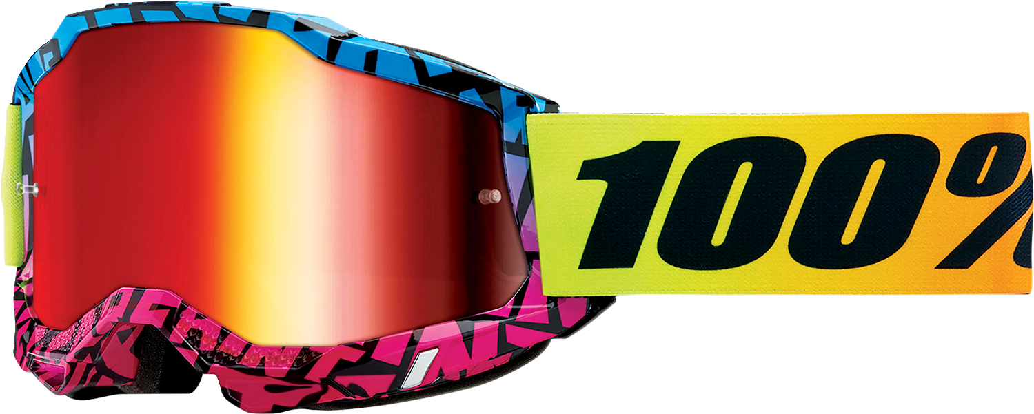 100% Accuri 2 UTV Goggles - KB43 Special - Red Mirror KB-50019-00002