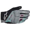 ALPINESTARS Stella Moblast WP Gloves - Fur Gray/Black/Fluo Pink - Medium 3530126-1598-M