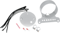 DRAG SPECIALTIES Single Gauge Bracket - Chrome T21-6927