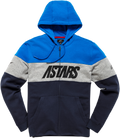 ALPINESTARS Grupo Zip Hoodie - Blue/Navy - Large 1210533007270L