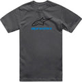 ALPINESTARS Always 2.0 CSF T-Shirt - Charcoal/Black/Blue - Medium  1214-73106-1818-M