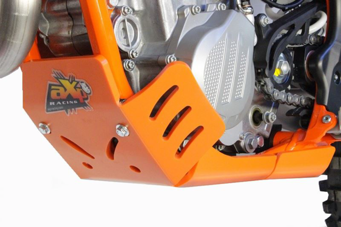 AXP RACING Xtrem Skid Plate - Orange - KTM AX1483