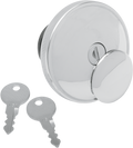 DRAG SPECIALTIES Gas Cap - Non-Vented Locking - Chrome 03-0320A-B