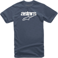 ALPINESTARS Heritage Blaze T-Shirt - Navy - Medium 1038-72002-70-M