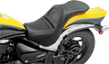 SADDLEMEN Seat - Explorer - without Backrest - Stitched - Black - C50 S05-06-029
