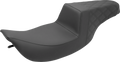 SADDLEMEN Step-Up Seat - Rear Lattice Stitch - Black 897-06-173