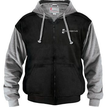 GERBING HEATED CLOTHING 7 V Battery Heated Hoodie - Black - 2XL GERHDY7VUNIBLKXXL