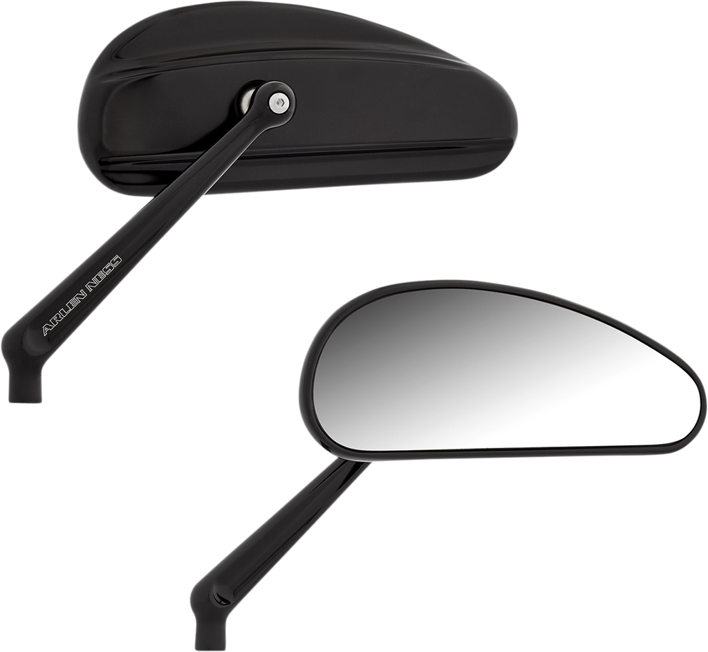 ARLEN NESS Mirror - Downdraft - Side View - Elongated - Black 510-026