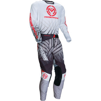 MOOSE RACING Sahara Jersey - Black/White - Small 29107948
