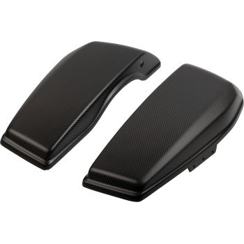 SLYFOX Saddlebag Lids - Carbon Matte - FL '24 1022-SBLC-M