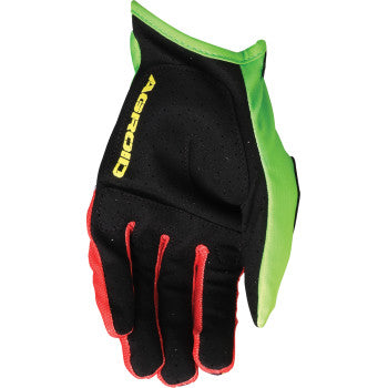MOOSE RACING Agroid™ Pro Gloves - Green/Red - 2XL 3330-8113