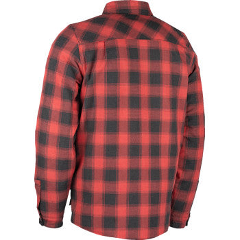 ICON Fallblock Flannel™ Jacket - Red - Large 2820-7752