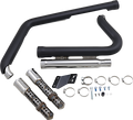 COBRA 909 Exhaust - Black - '12-'17 Softail 6711B