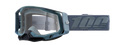 100% Racecraft 2 Goggles - Battleship - Clear 50009-00017