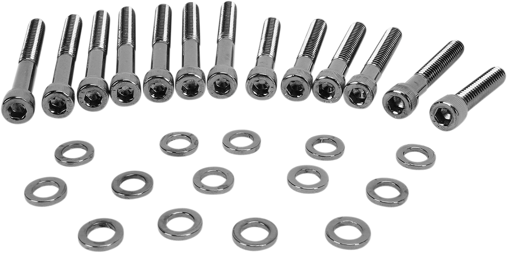 DRAG SPECIALTIES Bolt Kit - Knurled - Camshaft Cover MK687BK