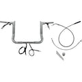 FAT BAGGERS INC. 1-1/2" EZ Install Pointed Top Handlebar - 12" - Chrome 849012