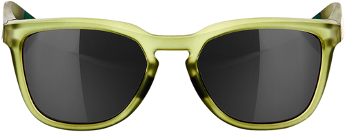 100% Hudson Sunglasses - Olive - Black Mirror 61028-296-61