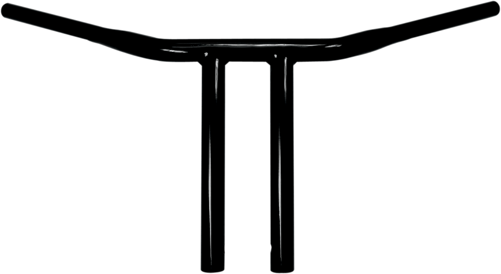 DRAG SPECIALTIES Handlebar - T-Bar - Buffalo - 10" - Black HAS TBW NOTCH 0601-2264