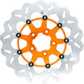 GBRAKES Brake Rotor - Rear - Orange GBDU027