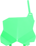 UFO Front Number Plate - Fluorescent Green KA04738-AFLU