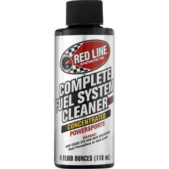 RED LINE SYNTHETIC OIL Complete Fuel System Cleaner for Powersports - 4 US fl oz. 60102