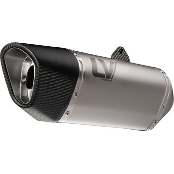 LEOVINCE  LV-14 R Slip-On Muffler - Titanium - Honda CB 1000 Hornet 15617TU