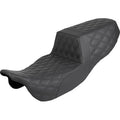 SADDLEMEN Step-Up Seat - Full Lattice Stitch - FLRT/FLTRT '15-'25 815-07-175