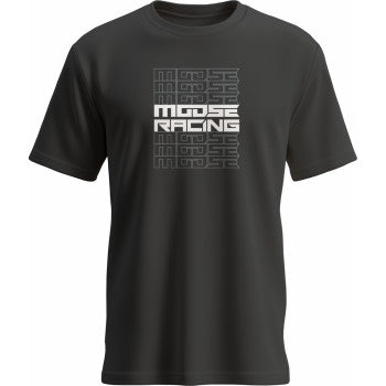 MOOSE OFFROAD Youth Recurrence T-Shirt - Black - Large 3032-3798