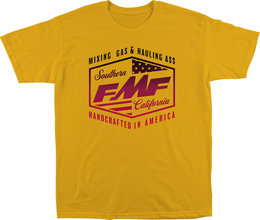 FMF Industry T-Shirt - Gold - Medium FA22118911GLDM 3030-22457