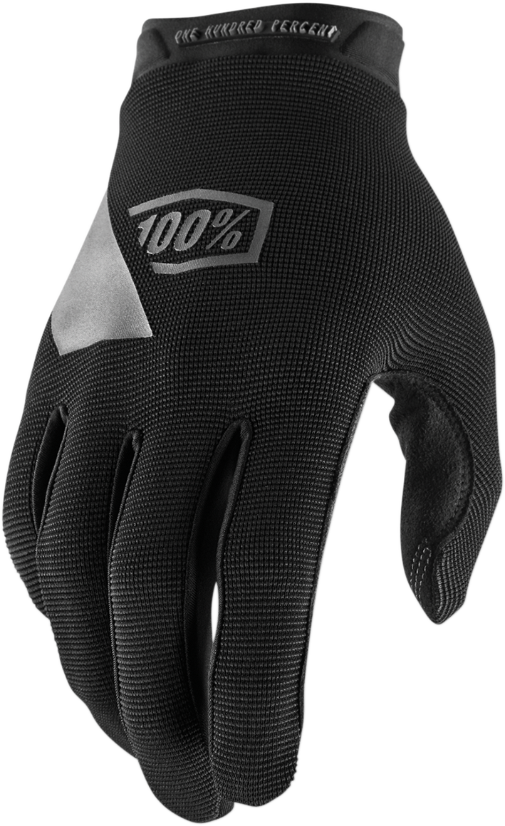 100% Ridecamp Gloves - Black/Charcoal - 2XL 10011-00009