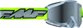 FMF PowerBomb Goggles - Rocket - Silver Lime - Silver Mirror F-50037-00011 2601-3294