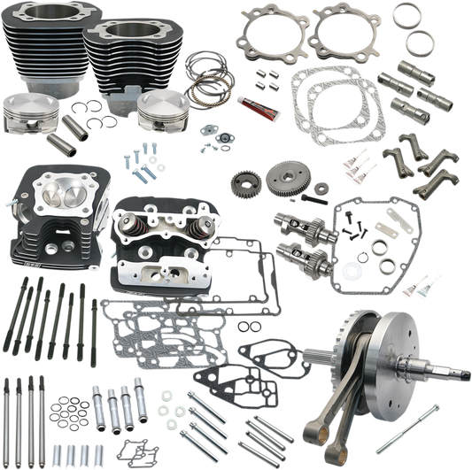 S&S CYCLE Hot Set-Up Kit - Black GR DRV CAMS/NOT QUICKI PR 900-0569