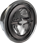 DRAG SPECIALTIES 5.75" Reflector Style LED Headlamp - Dark Chrome ACT DARK CHROME NOT BLACK 555954