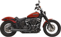 BASSANI XHAUST 2:1 Exhaust - Black 1S72RB