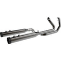 KHROME WERKS 2-into-1-into-2 Dominator-SR Exhaust System - Eclipse - Without End Caps - Twin Cam Touring 201830-SR