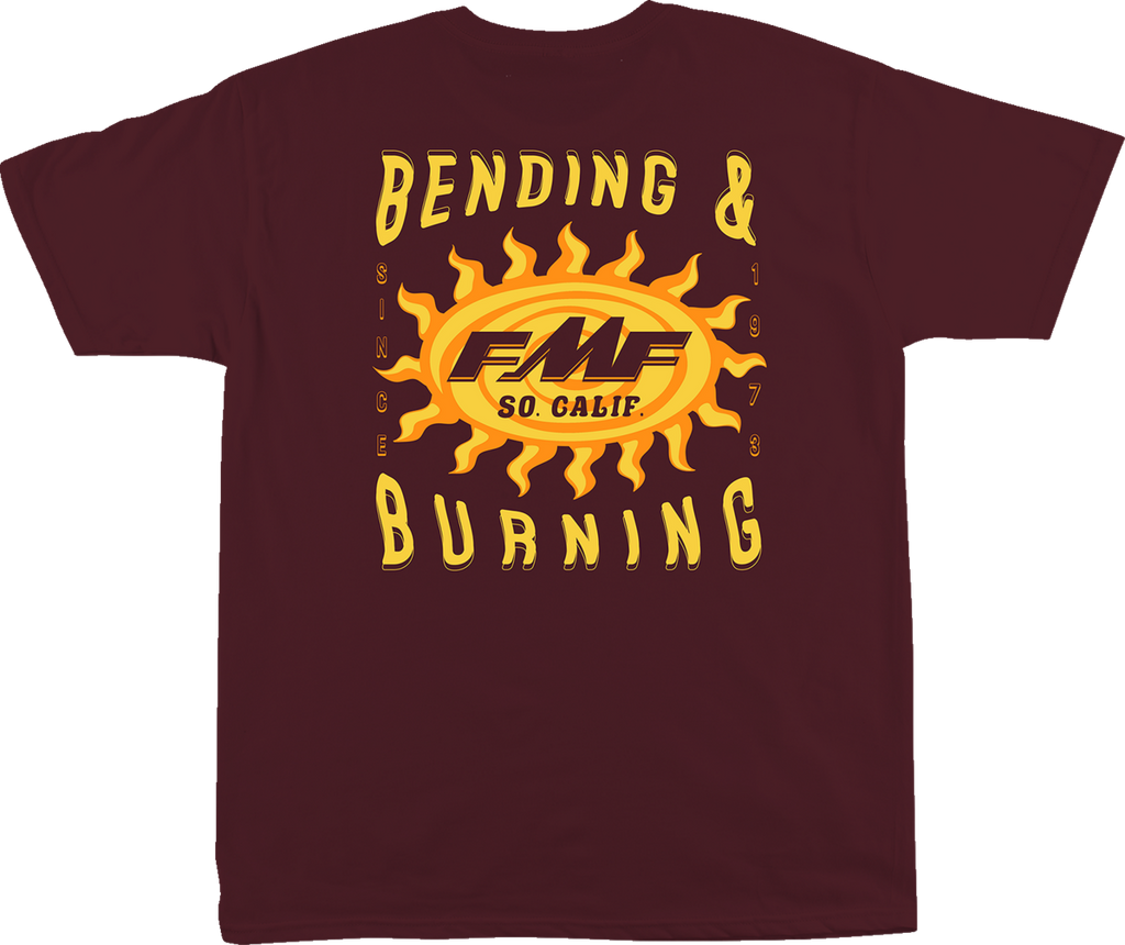 FMF Sunny T-Shirt - Maroon - Small SP22118907MRNSM 3030-21881