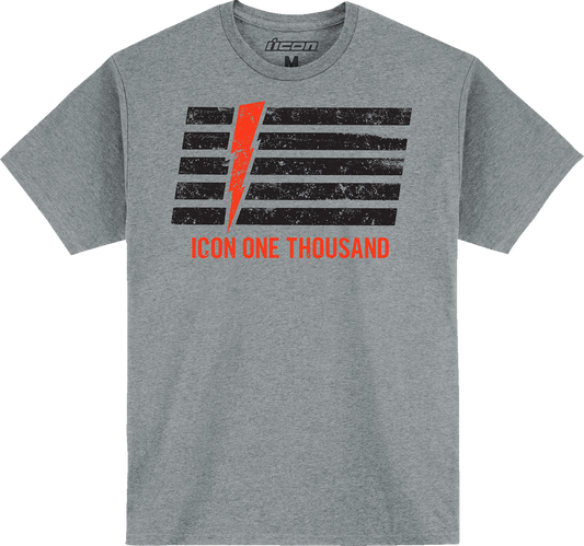 ICON Invasion Stripe™ T-Shirt - Gray - 2XL 3030-23482