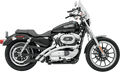 BASSANI XHAUST Radial Sweeper Exhaust - Chrome - '86-'03 XL XL-FF12