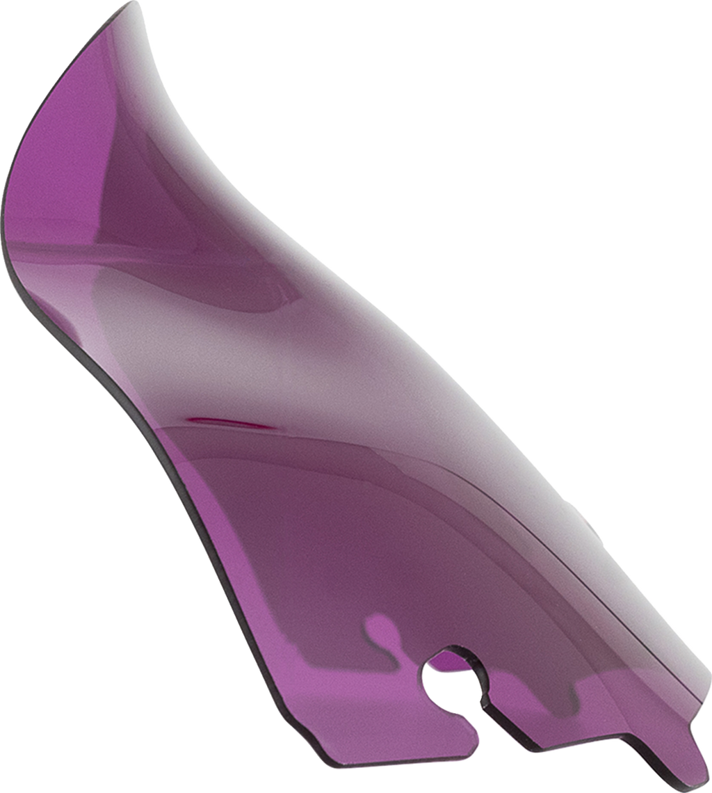 KLOCK WERKS Kolor Flare™ Sport Windshield - 6-1/2" - Purple - FLH KWW-01-0687