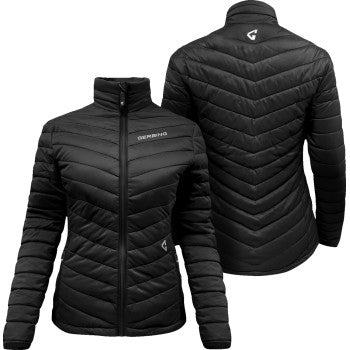 GERBING HEATED CLOTHING Women's 7V Khione Insulated Heated Puffer Jacket 2.0 - Large GERKPJKT7VWBL