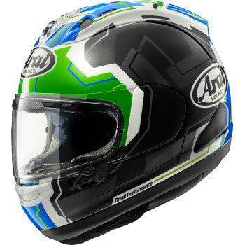 ARAI HELMETS Corsair-X Helmet - Rea-6 - Green - XL 0101-17603
