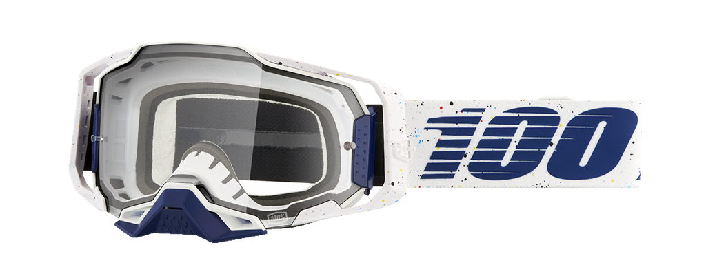 100% Armega Goggles - Solis - Clear 50004-00023