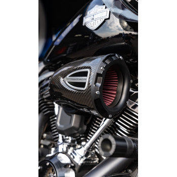 PERFORMANCE MACHINE (PM) C4 Series Air Cleaner Kit - Black Ops™ - Big Twin 0206-2162-SMB