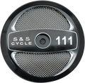 S&S CYCLE Stealth Air Cleaner Cover - Black - 111" 170-0319