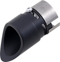 BARON Exhaust Tip - Black - Mini Scalloped BA-1100-02B