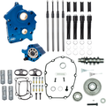 S&S CYCLE Cam Chest Kit with Plate M8 - Gear Drive - Oil Cooled - 465 Cam - Black Pushrods 310-1013A