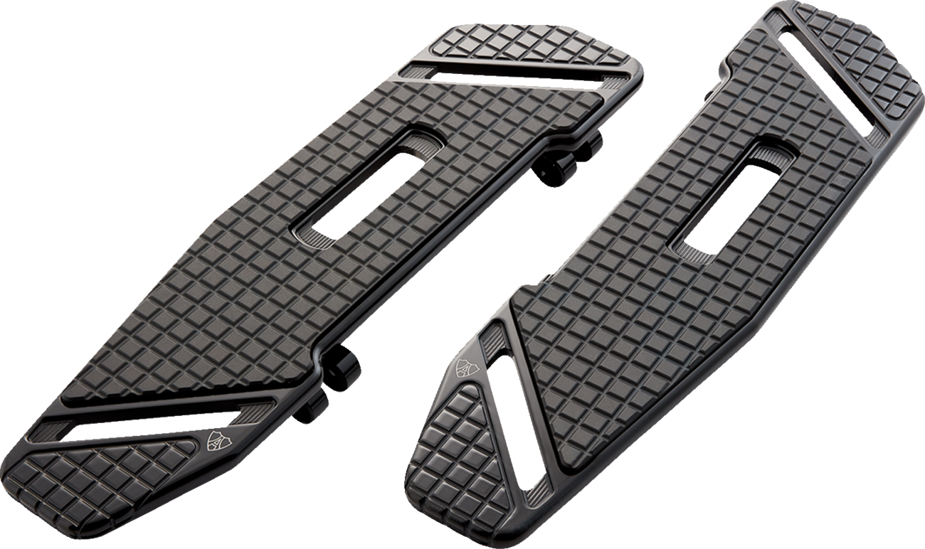 ARLEN NESS SpeedLiner Floorboards - Driver - Black 410-020