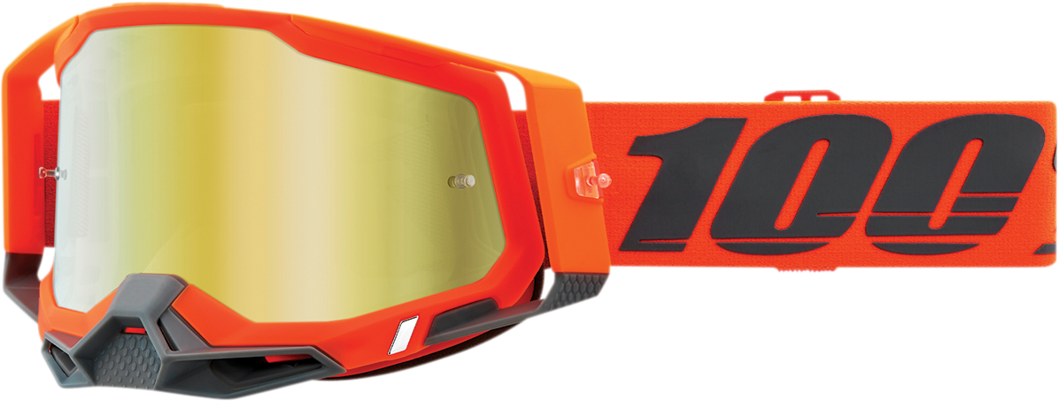 100% Racecraft 2 Goggles - Kerv - Gold Mirror 50121-259-13