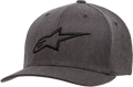 ALPINESTARS Ageless Curve Hat - Heather Charcoal/ Black - Small/Medium 1017810101910SM